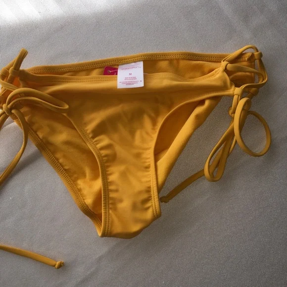 NWT Yellow Crochet Bikini - Picture 2 of 8